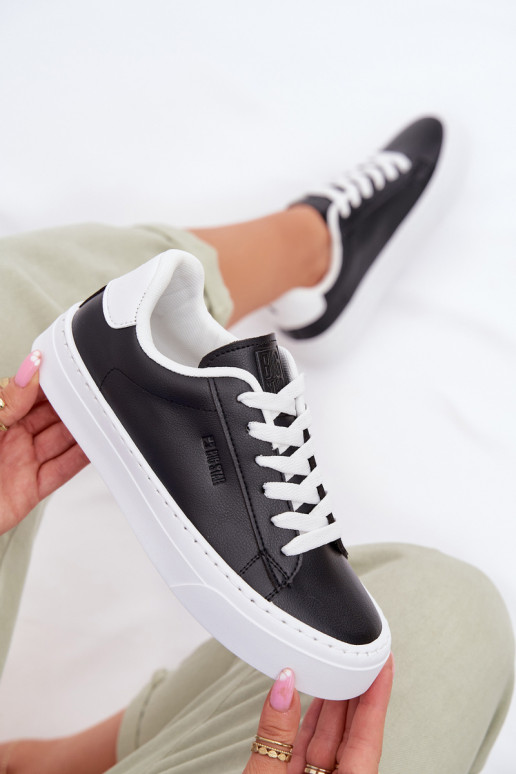 Scarpe modello sneakers Femminile in ecopelle Big Star TT274927 HI-POLY SYSTEM colore nero