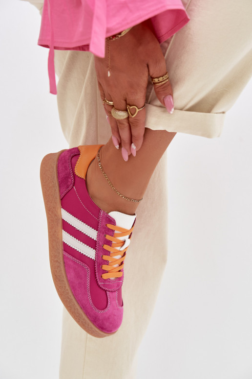 Pelle Scarpe modello sneakers Femminile S.Barski LR61-7059 colore rosa