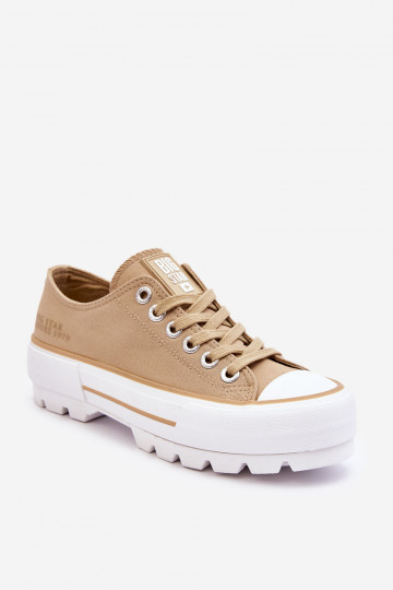  scarpe casual con una piattaforma Big Star LL274154 beige