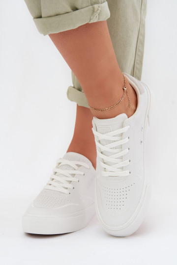 Sneakers da donna Big Star TT274008 bianche