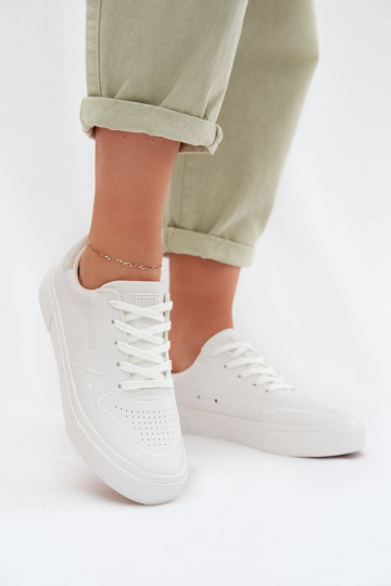 Sneakers da donna Big Star TT274008 bianche 2