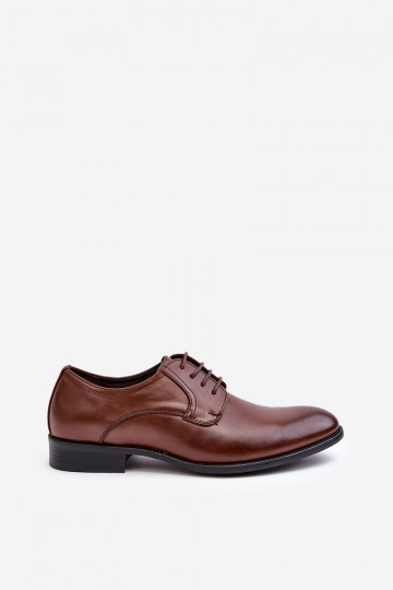 Deveschio Pelle scarpe colore marrone Harene 2