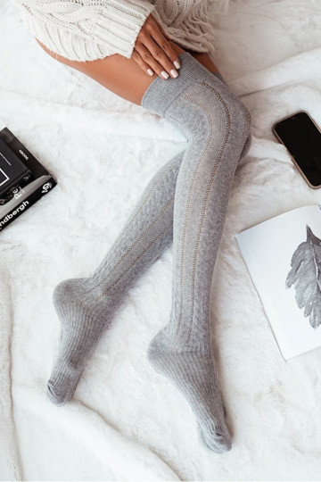 ZakolanóAki Femminile con elementi traforati INarkocz colore grigio