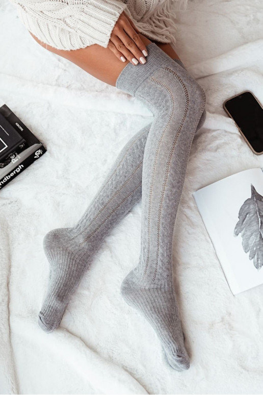 ZakolanóAki Femminile con elementi traforati INarkocz colore grigio