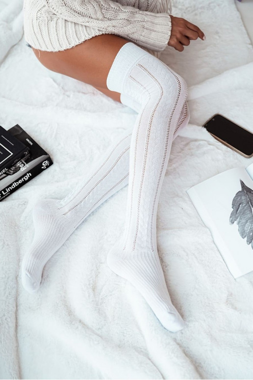 ZakolanóAki Femminile con elementi traforati INarkocz Colore bianco