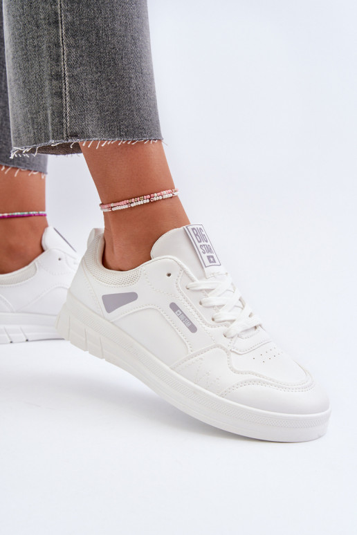 Femminile Scarpe modello sneakers Memory Foam System Big Star NN274A483 Colore bianco