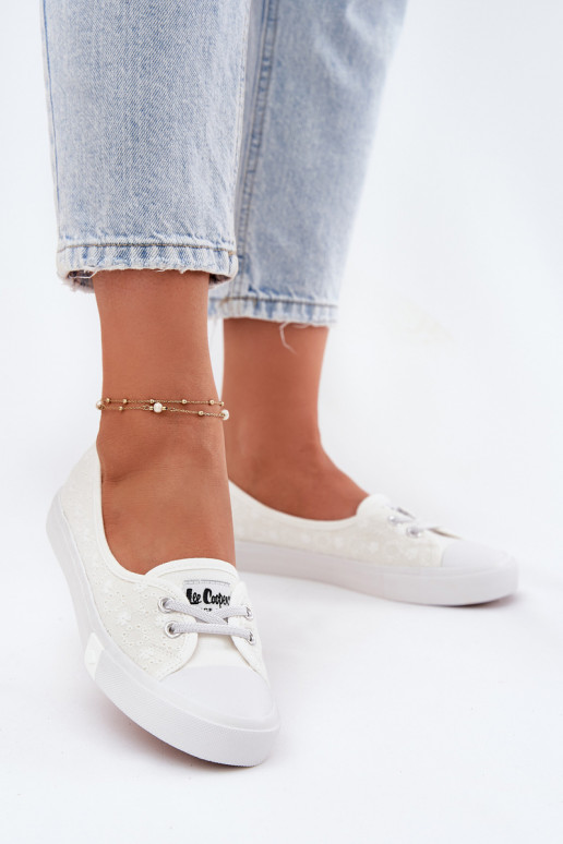 Scarpe da ginnastica Scarpe per il tempo liberoHaftem Lee Cooper LCIN-25-31-3447L Colore bianco