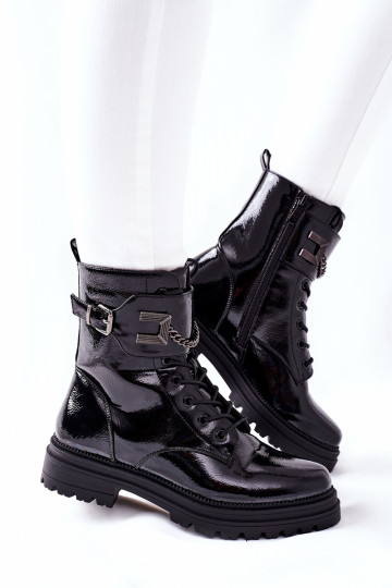 Femminile riscaldamento Stivaletti da lavoro colore nero Vanquish 2