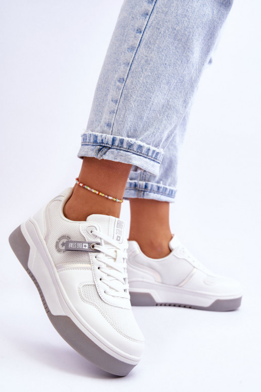 Scarpe da ginnastica classiche Memory Foam System Big Star LL274A024 Colore bianco