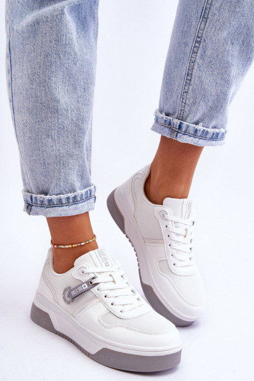 Scarpe da ginnastica classiche Memory Foam System Big Star LL274A024 Colore bianco