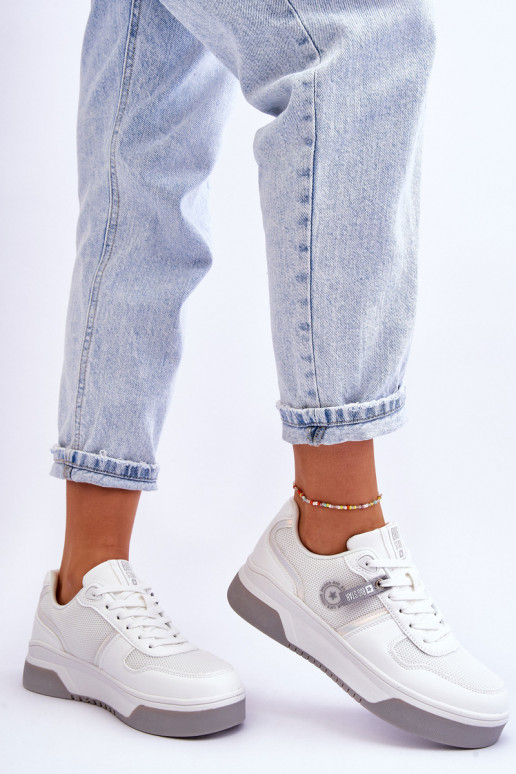 Scarpe da ginnastica classiche Memory Foam System Big Star LL274A024 Colore bianco