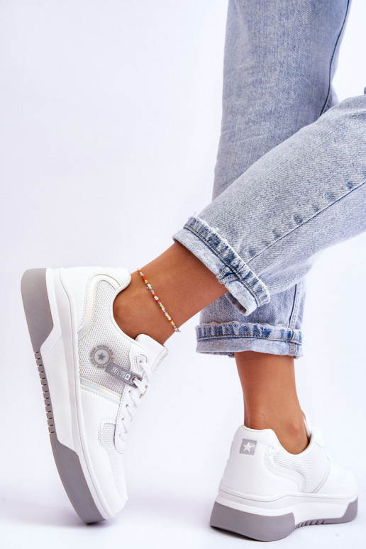 Scarpe da ginnastica classiche Memory Foam System Big Star LL274A024 Colore bianco