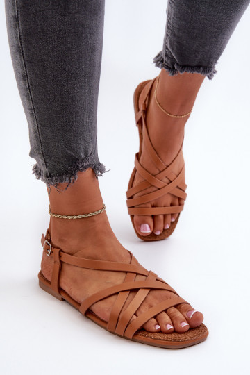 Sandali bassi da donna Big Star NN274013 colore marrone