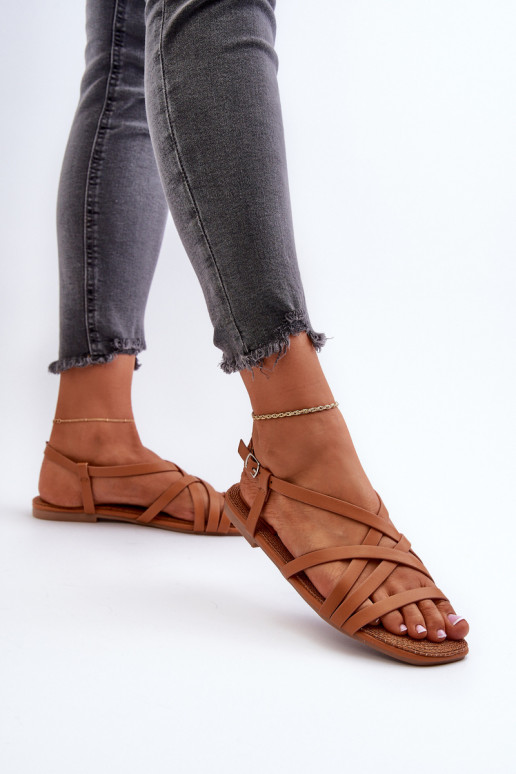 Sandali bassi da donna Big Star NN274013 colore marrone