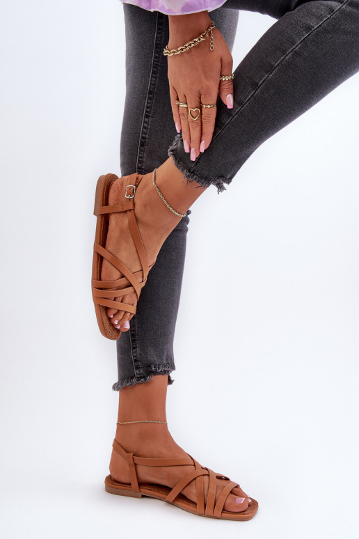 Sandali bassi da donna Big Star NN274013 colore marrone