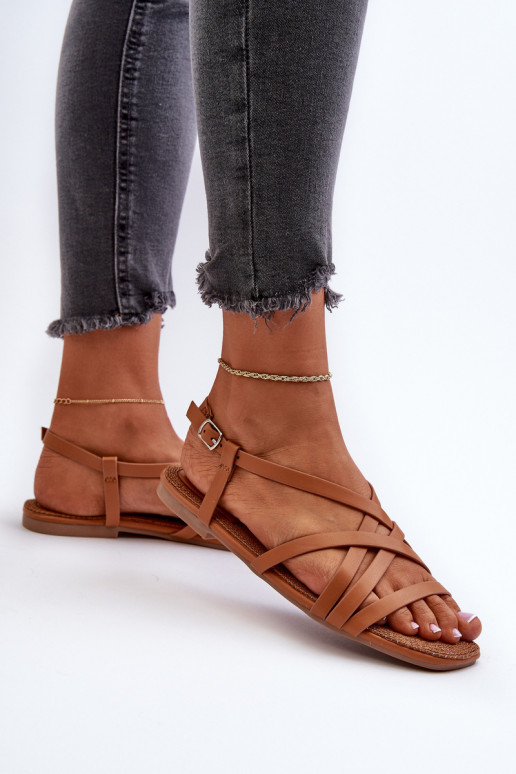 Sandali bassi da donna Big Star NN274013 colore marrone