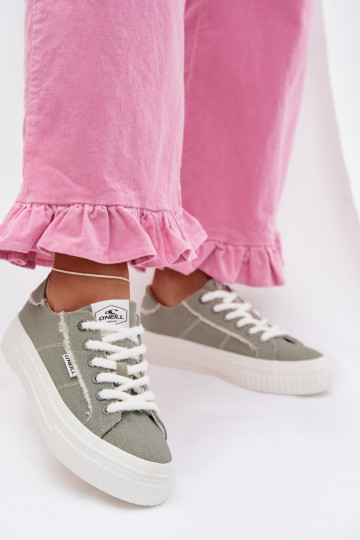 Scarpe per il tempo libero con una piattaforma O`NEILL SPINNA C INOMEN LOIN 90261009.05Z colore verde 2