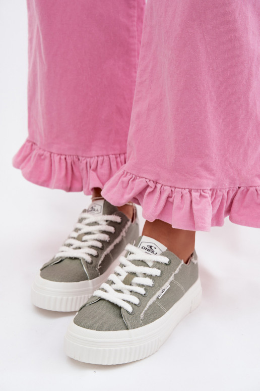 Scarpe per il tempo libero con una piattaforma O`NEILL SPINNA C INOMEN LOIN 90261009.05Z colore verde