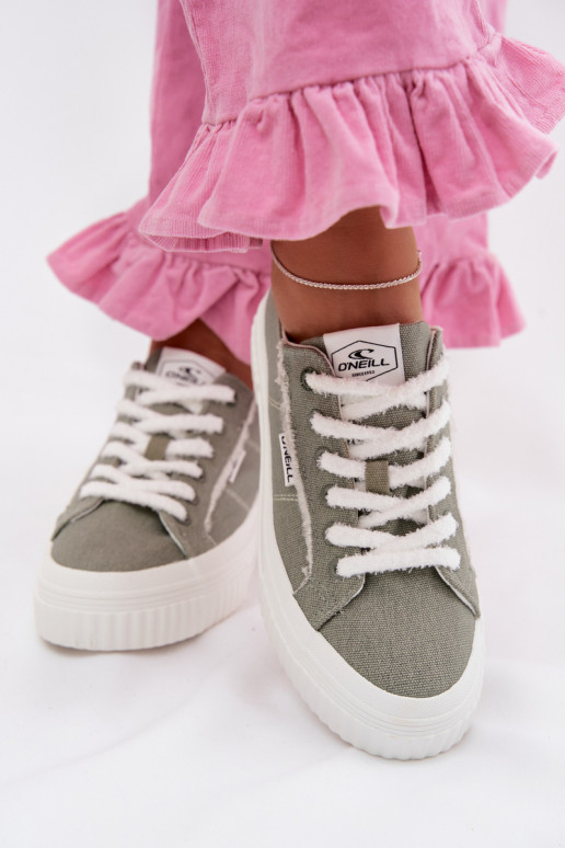 Scarpe per il tempo libero con una piattaforma O`NEILL SPINNA C INOMEN LOIN 90261009.05Z colore verde