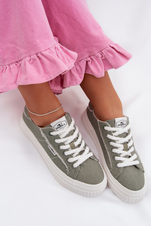 Scarpe per il tempo libero con una piattaforma O`NEILL SPINNA C INOMEN LOIN 90261009.05Z colore verde