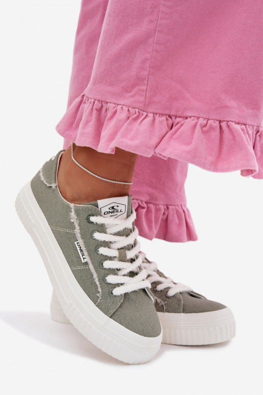 Scarpe per il tempo libero con una piattaforma O`NEILL SPINNA C INOMEN LOIN 90261009.05Z colore verde