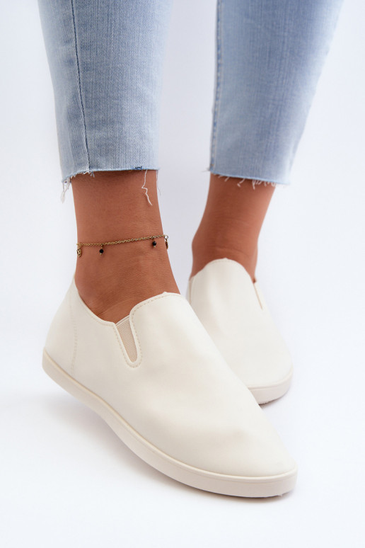 Femminile Scarpe da ginnastica scarpe casual Slip-On beige Lovinia