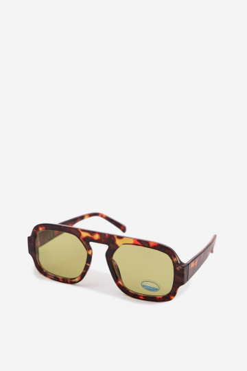 Femminile Occhiali da soleFiltrem UV marrone-colore verde