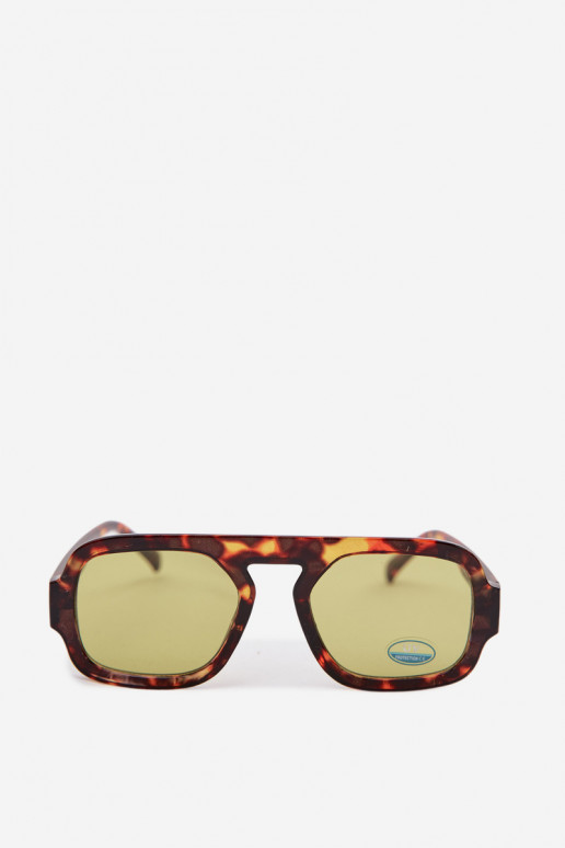 Femminile Occhiali da soleFiltrem UV marrone-colore verde