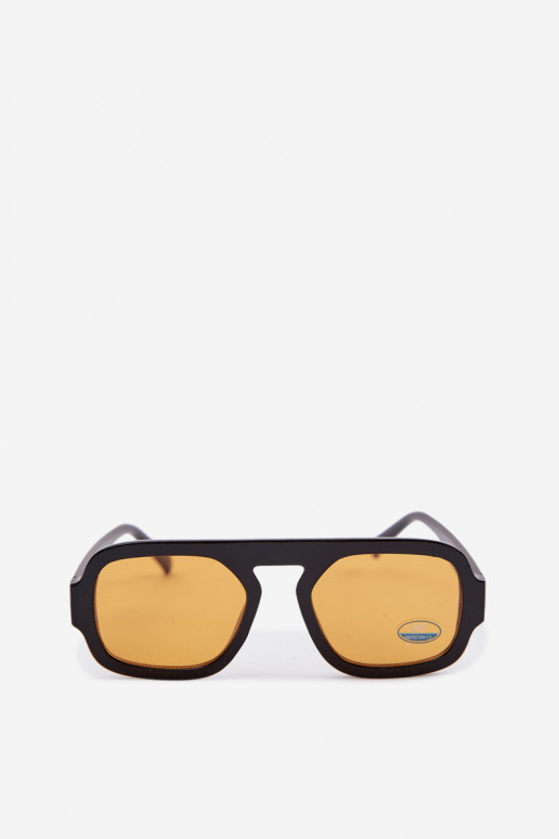 Femminile Occhiali da soleFiltrem UV Nero e-colore arancione