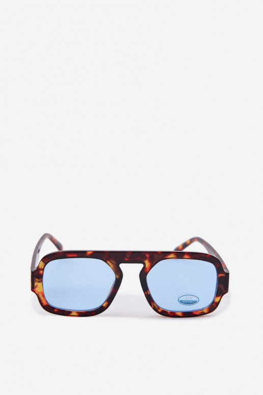 Femminile Occhiali da soleFiltrem UV marrone-colore blu