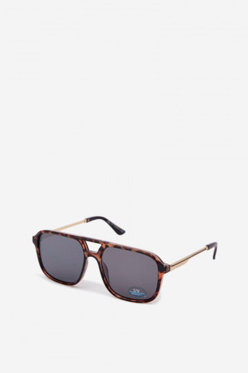 Occhiali da sole FemminileFiltrem UV marrone-colore nero