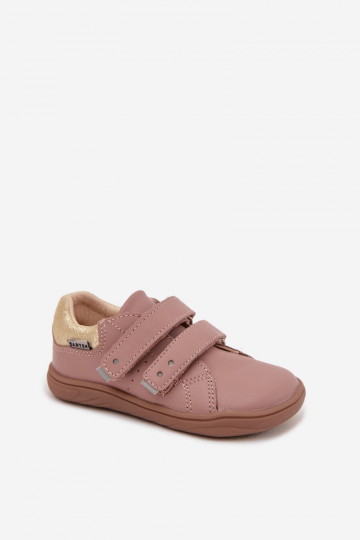 Scarpe in pelle Barefoot per bambini Bartek 8600355 color rosa
