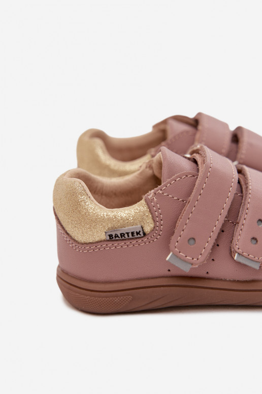 scarpe Barefoot Pelle Infantile Bartek 8600355 colore rosa