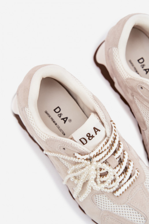 Pelle dalla pelle scamosciata Scarpe modello sneakers Femminile MK61-0705 colore grigio