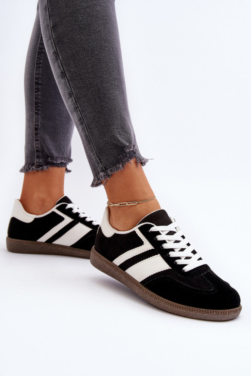 Basso per le donne Scarpe modello sneakers scarpe da ginnastica colore nero Eudiopis