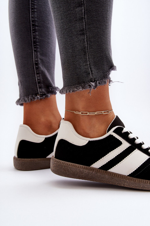 Basso per le donne Scarpe modello sneakers scarpe da ginnastica colore nero Eudiopis