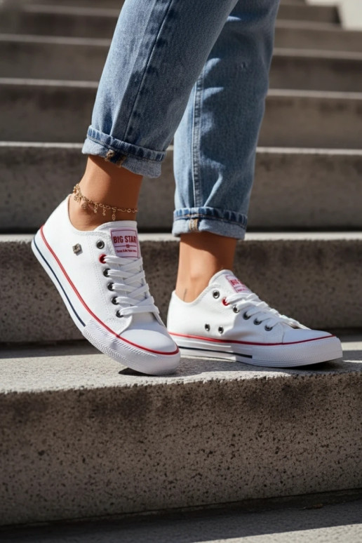 Scarpe per il tempo libero bianche Big Star T274022