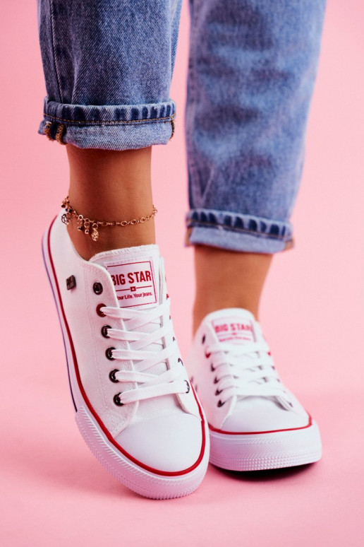 Scarpe per il tempo libero bianche Big Star T274022