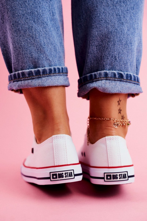 Scarpe per il tempo libero bianche Big Star T274022