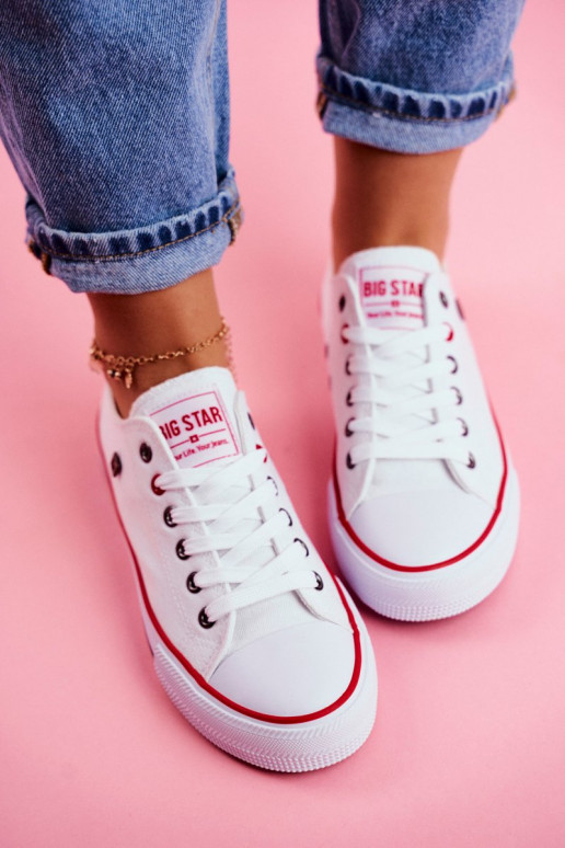 Scarpe per il tempo libero bianche Big Star T274022