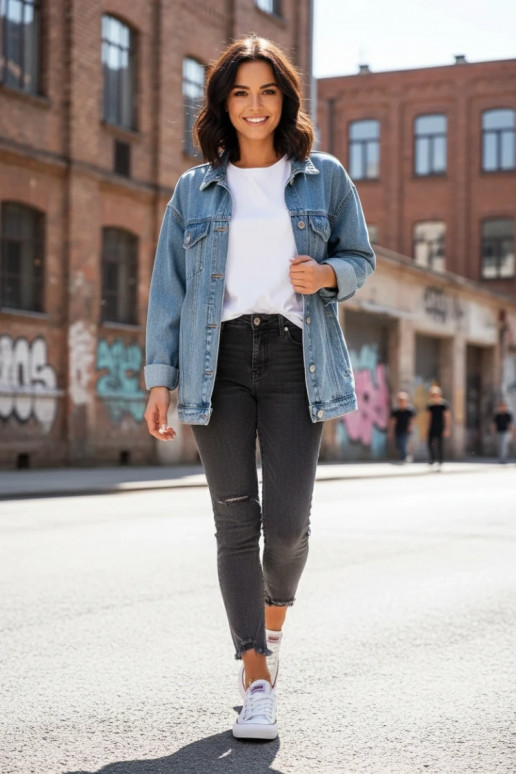 Scarpe da donna Big Star NN274235 bianche