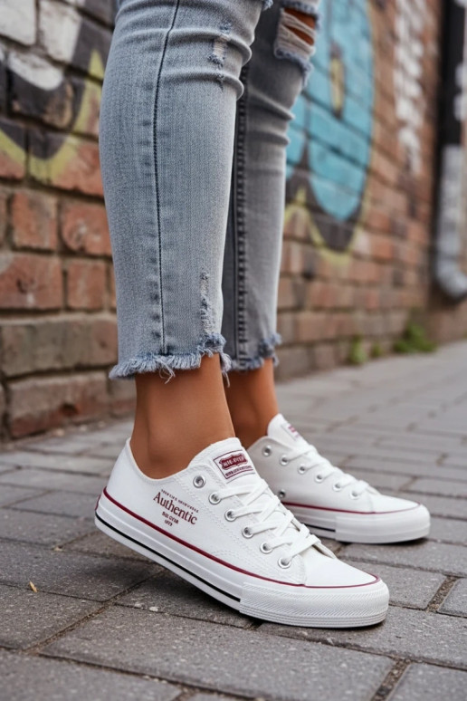 Scarpe da donna Big Star NN274235 bianche
