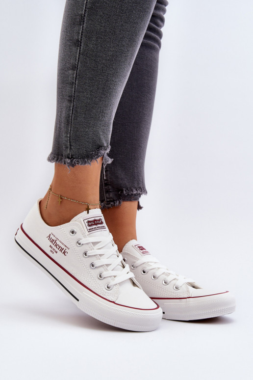 Scarpe da donna Big Star NN274235 bianche