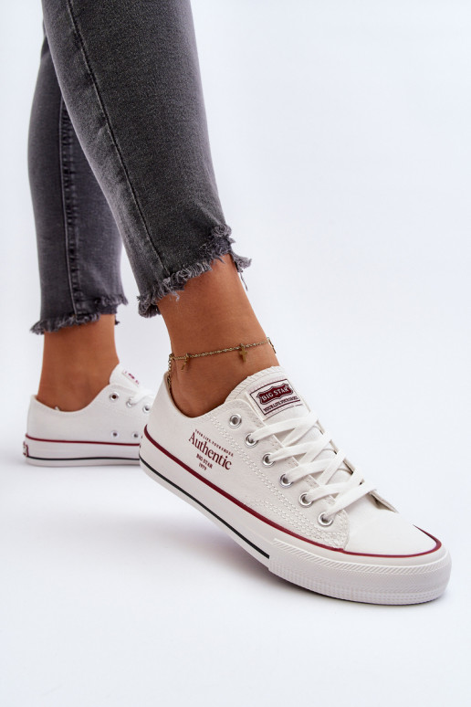 Scarpe da donna Big Star NN274235 bianche