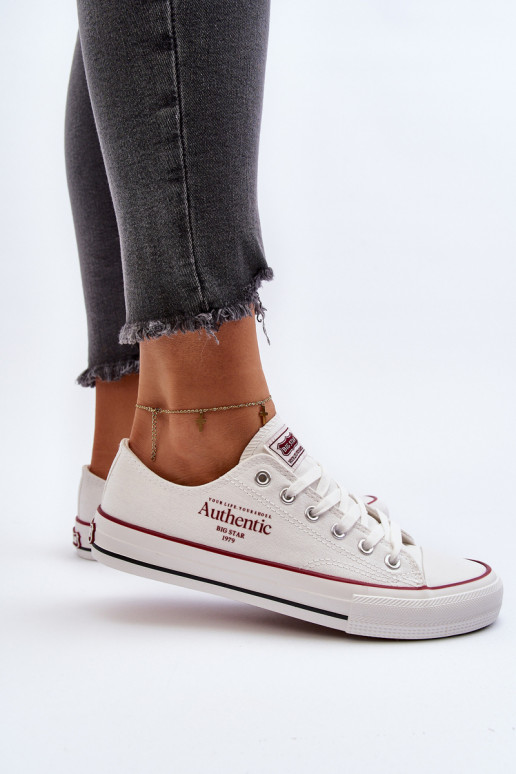 Scarpe da donna Big Star NN274235 bianche