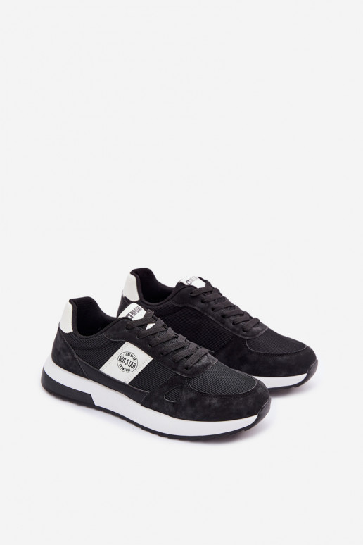 scarpe da ginnastica Scarpe modello sneakers per uomo Big Star TT174352 colore nero