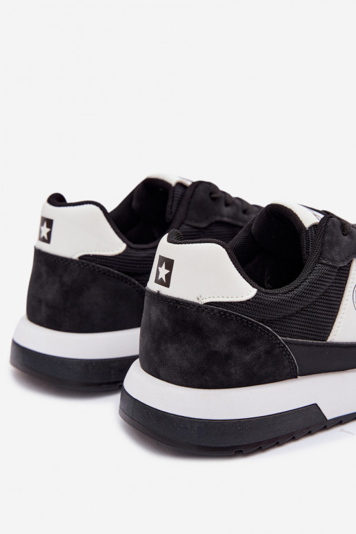 scarpe da ginnastica Scarpe modello sneakers per uomo Big Star TT174352 colore nero