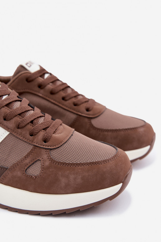 scarpe da ginnastica Scarpe modello sneakers per uomo Big Star TT174353 colore marrone