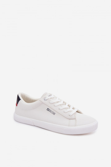 Scarpe casual da uomo in pelle sintetica Big Star TT174001 bianche
