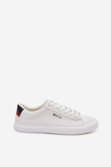 Scarpe casual da uomo in pelle sintetica Big Star TT174001 bianche 2